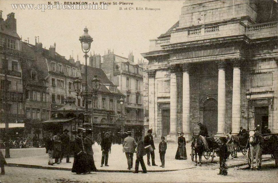 N. 24 - BESANÇON - La Place St-Pierre